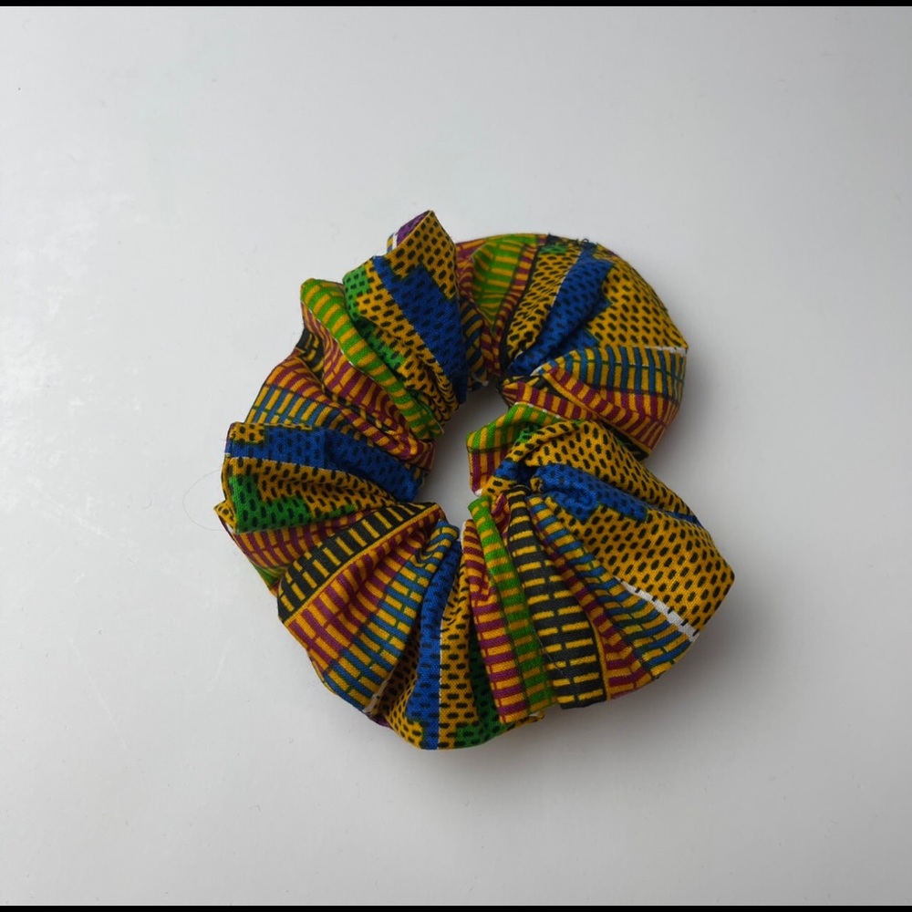 Tribal Print Ankara XL Scrunchie